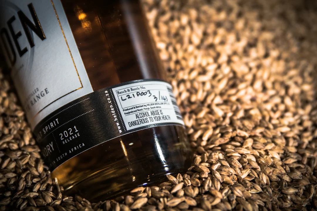 Label on malt grain